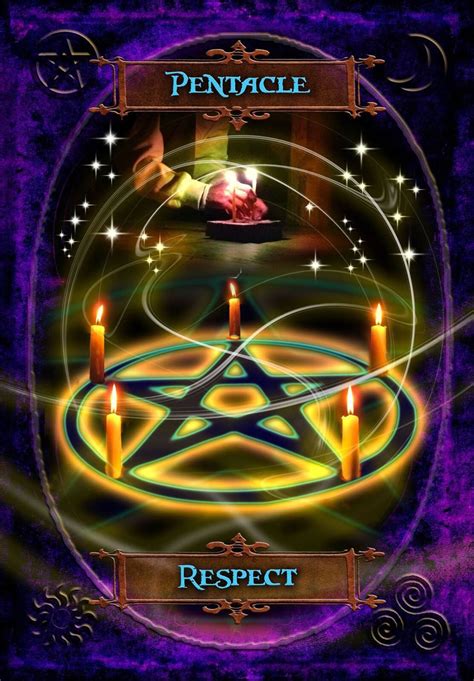 Wiccan fortune telling cards